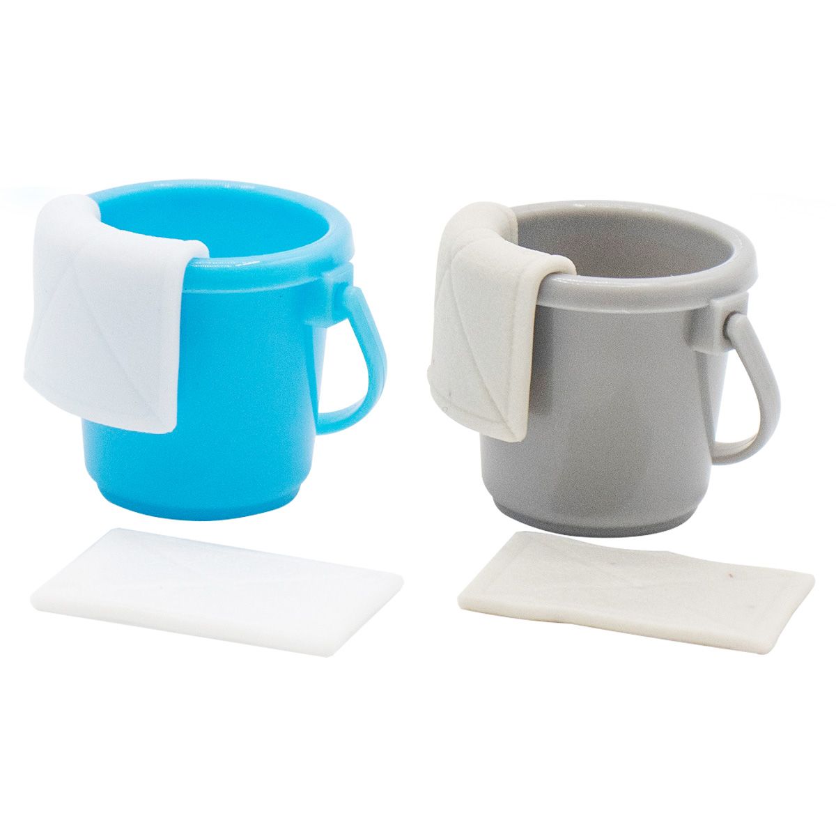 ミニチュア バケツと雑巾 335700