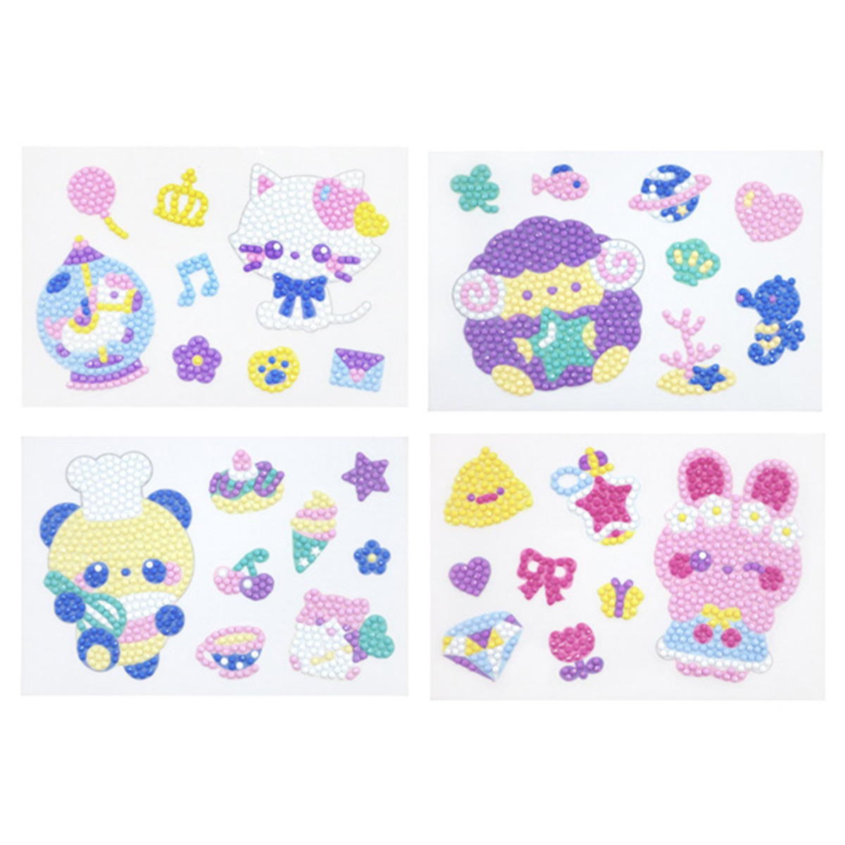 つくろう!ビーズアートシール2 335881