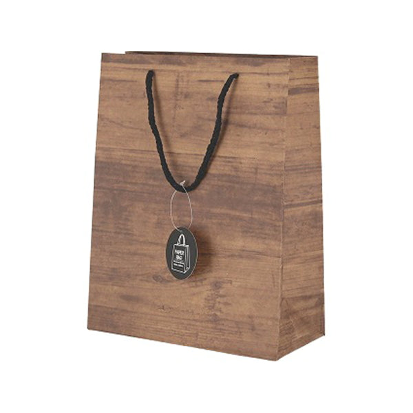 ペーパーバッグクラフト大リアルウッド柄 336050
