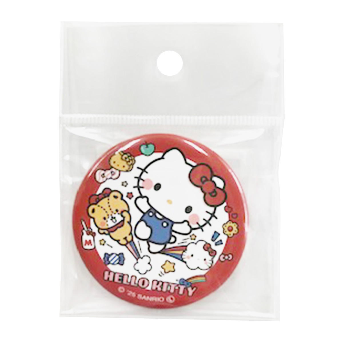 缶バッジ キティ(マイフェイバリット) 336561