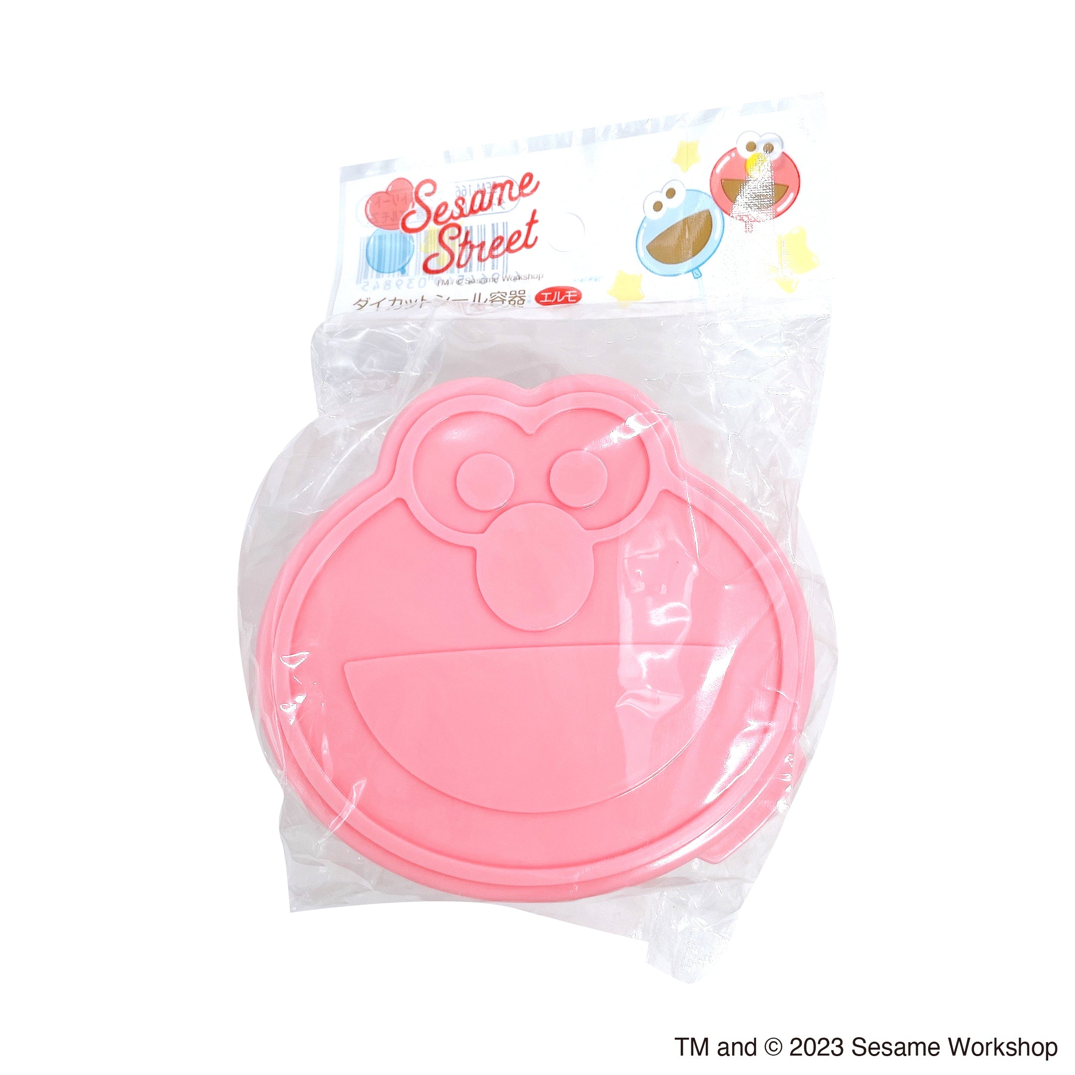 セサミストリート ダイカットシール容器 エルモ  336652