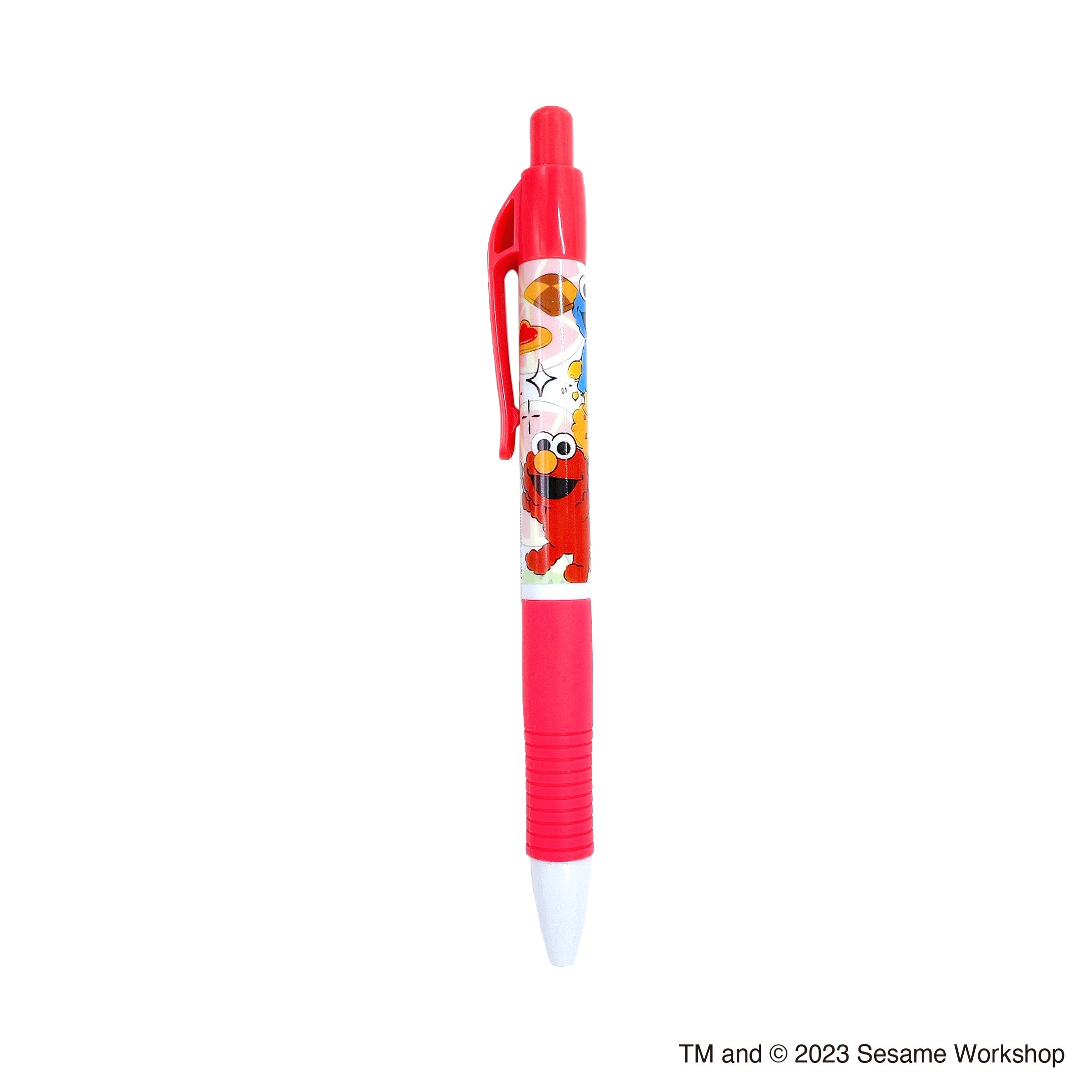 【在庫限り】セサミストリートボールペン油性/カフェスタイル  336659