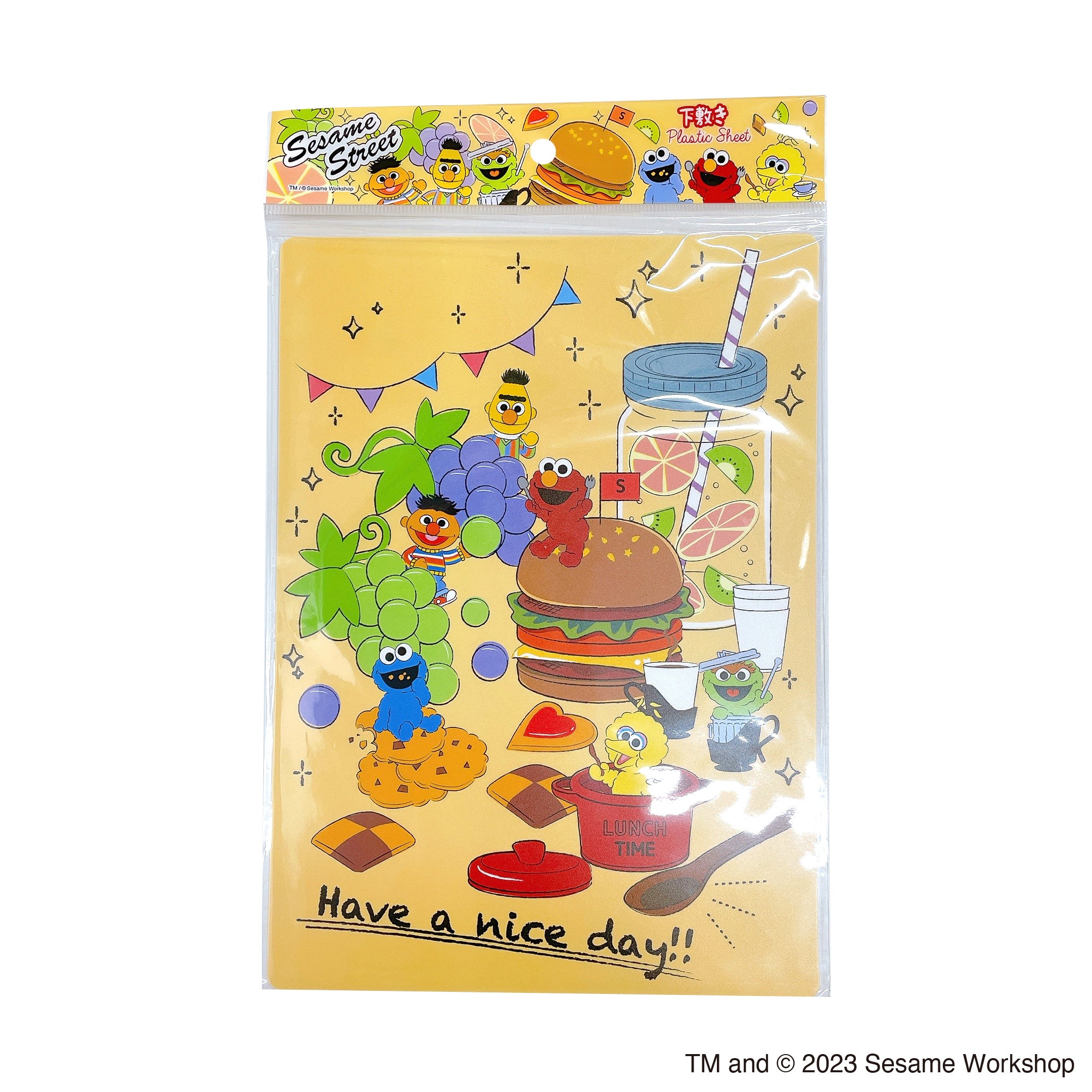 セサミストリート 下敷き/カフェスタイル  336660