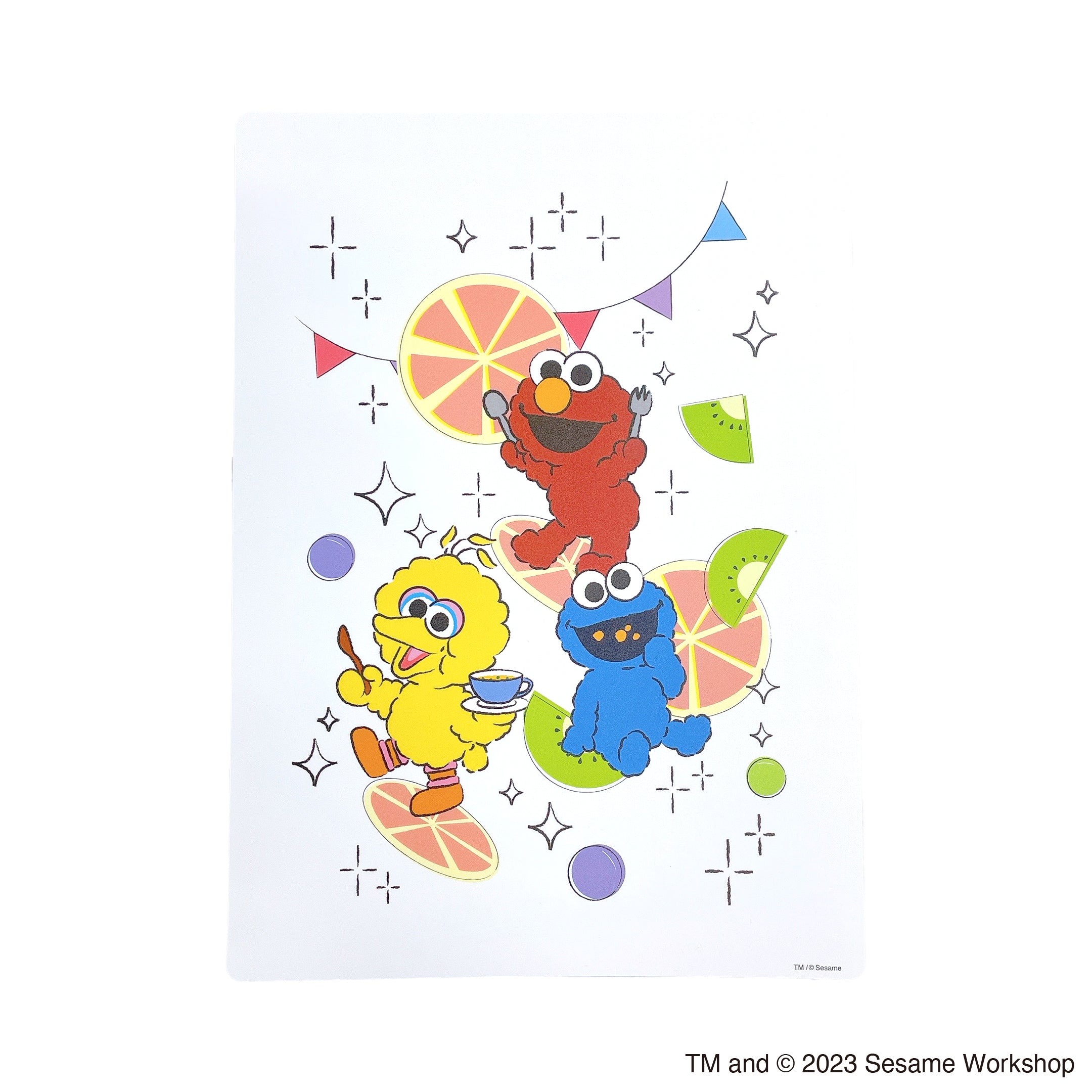 セサミストリート 下敷き/カフェスタイル 336660