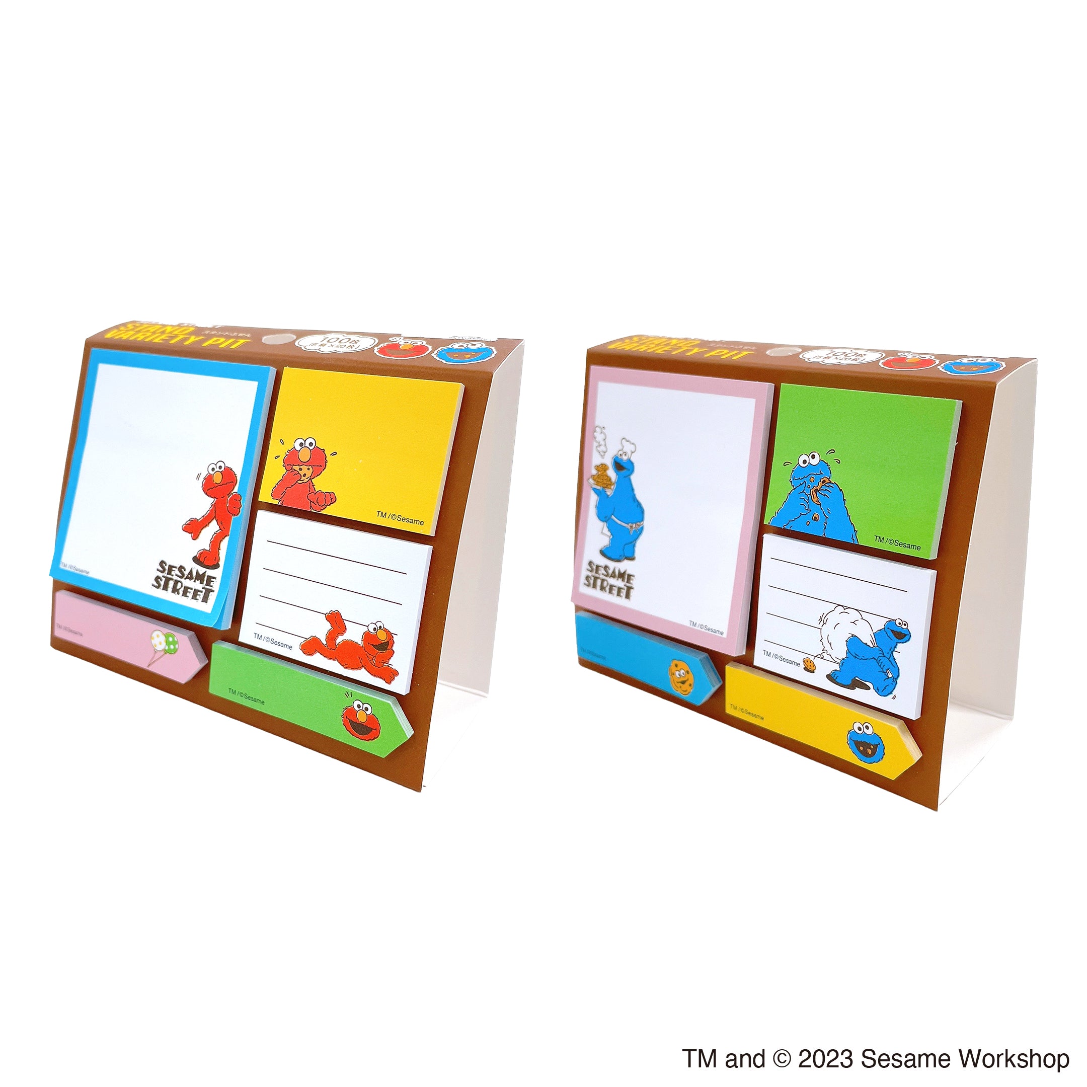 セサミストリート スタンド付箋 100枚入 336671