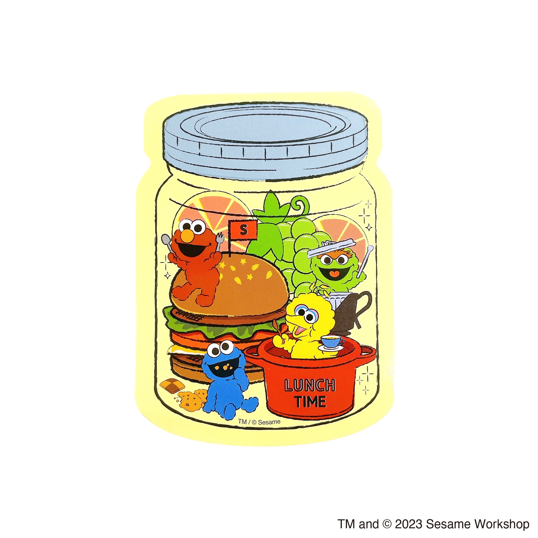 セサミストリート ダイカットメモ帳/カフェスタイル 336672