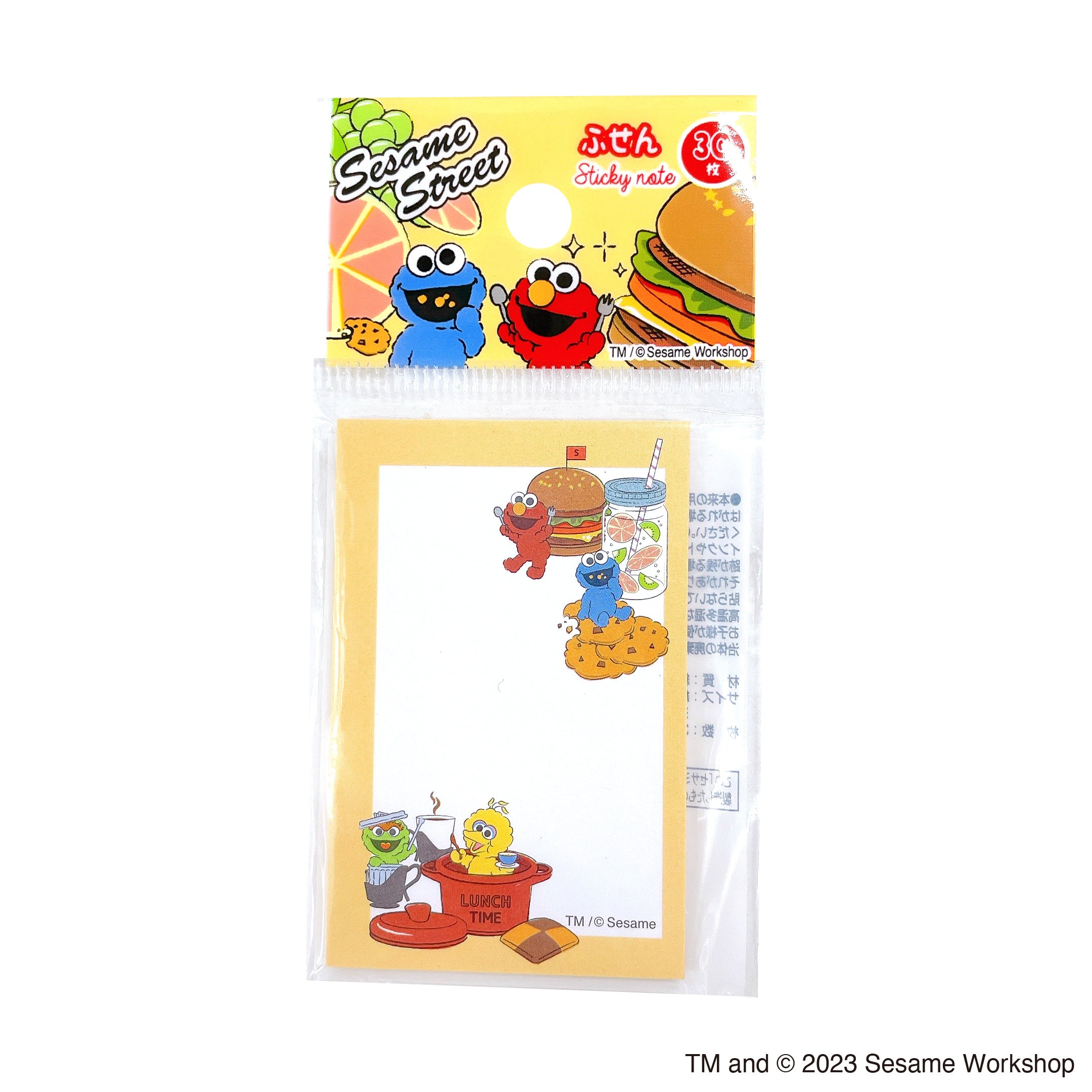 セサミストリート ブロック付箋/カフェスタイル 30枚入  336679