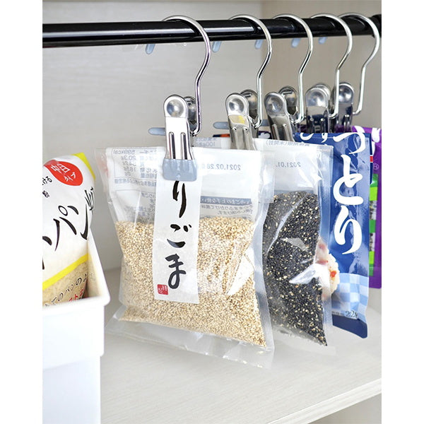 ハンギングピンチ スチール製 ポールピンチ バー用吊り下げピンチ フックピンチ 2P  336746