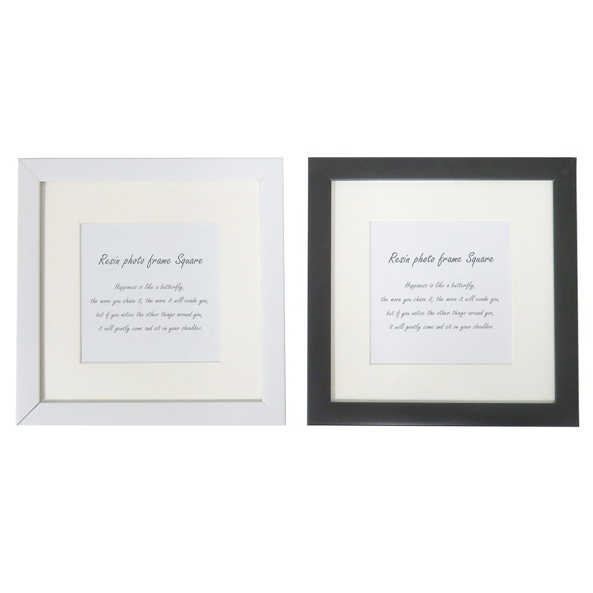 樹脂フォトフレーム スクエア 336844