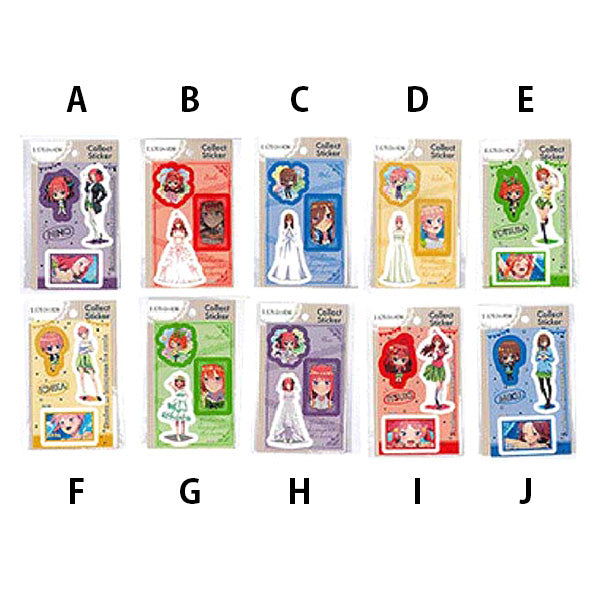 【OUTLET】ステッカー シール 五等分の花嫁 コレクトステッカー シールコレクション H120×W75mm 336923