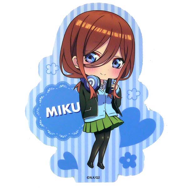 【OUTLET】ステッカー シール 五等分の花嫁 ダイカットビッグステッカー 1枚入 336924