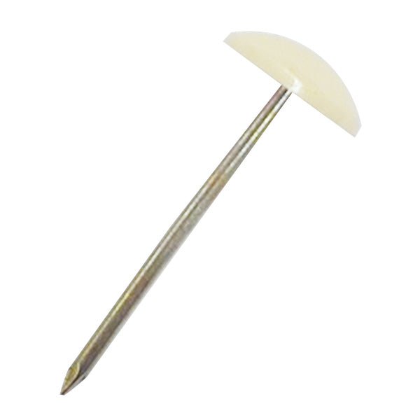 カーペットピン 大 クリーム 18個入 337195