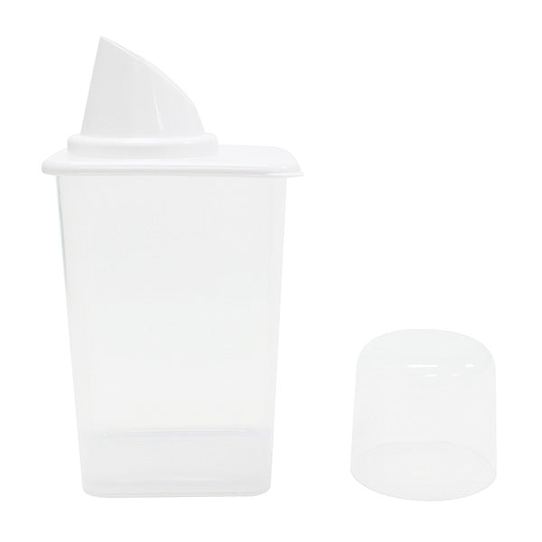 食品保存ケース 穀物ストッカー 計量カップ付 870ml 337563