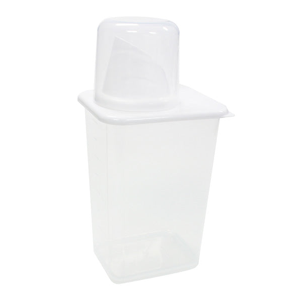食品保存ケース 穀物ストッカー 計量カップ付 870ml 337563