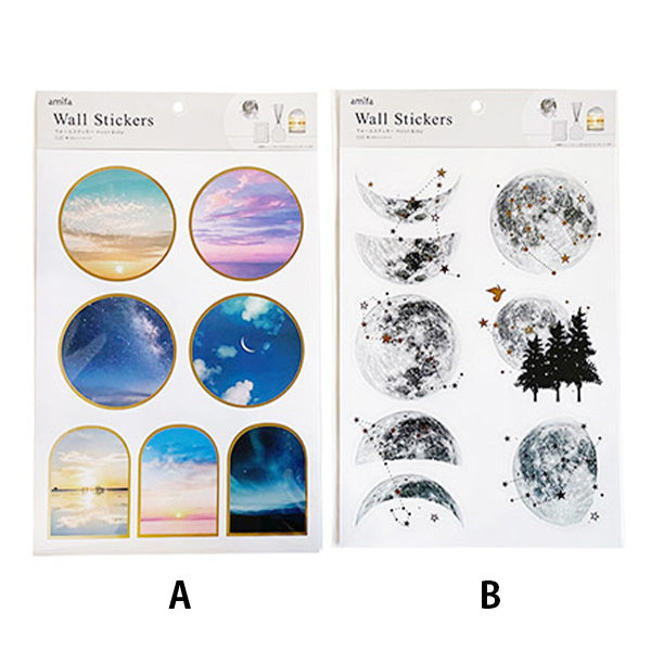 【OUTLET】ウォールステッカー moon&sky DIY 337621