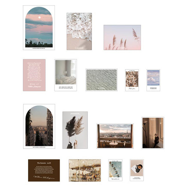 【OUTLET】アートポスターセット4サイズ 8枚入り 337632