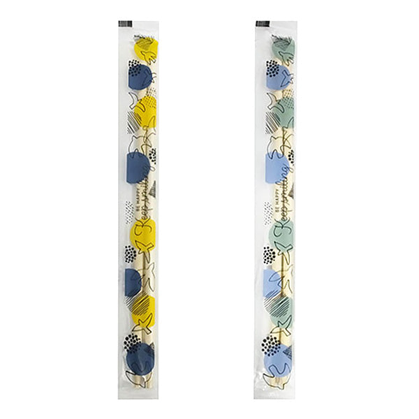 割箸 割り箸 北欧 リンナット OPP完封袋入り丸竹箸 20膳 個装タイプ 337825