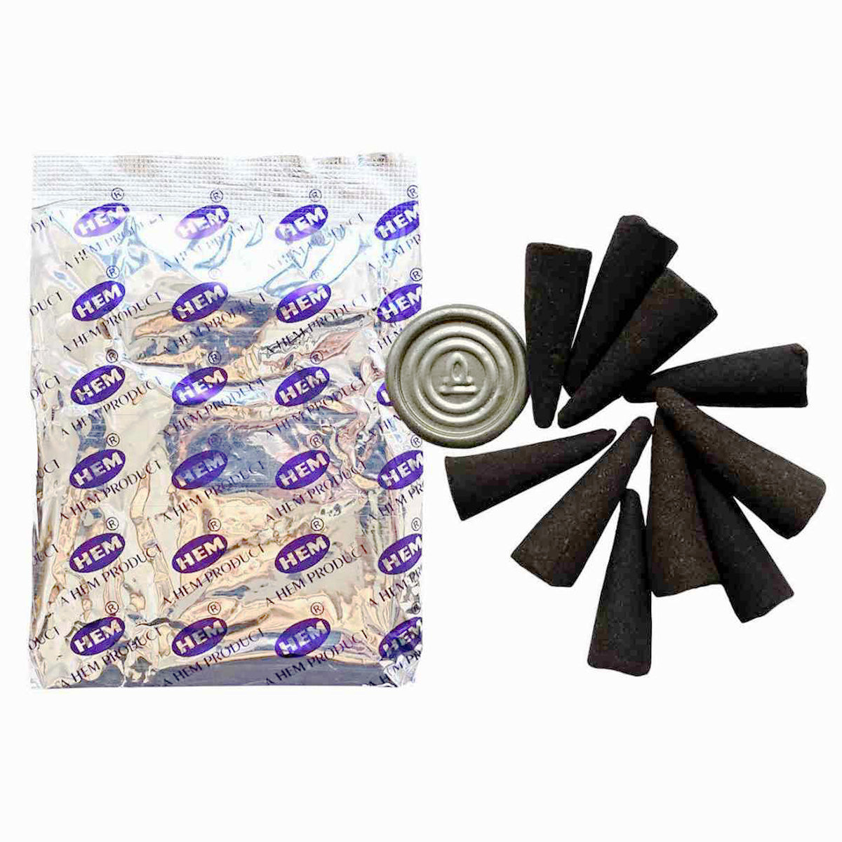 三角香 お香 ヘム HEM コーン香 ラベンダー 337963