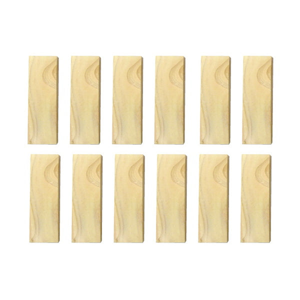 四万十川ひのき角材小12P 2.8x7.5x1cm 338098