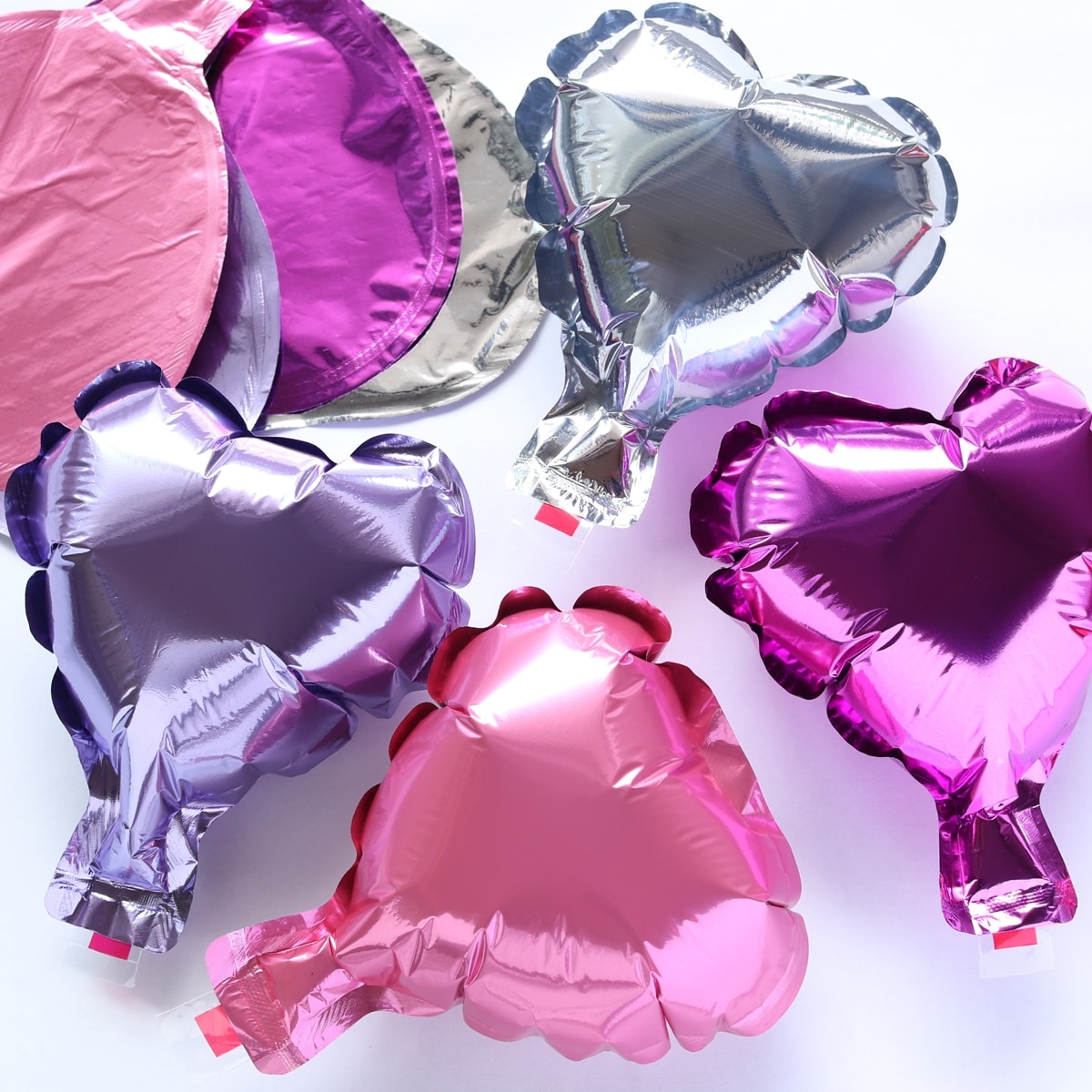 風船 ふうせん アルミバルーン ハート 8P 338165