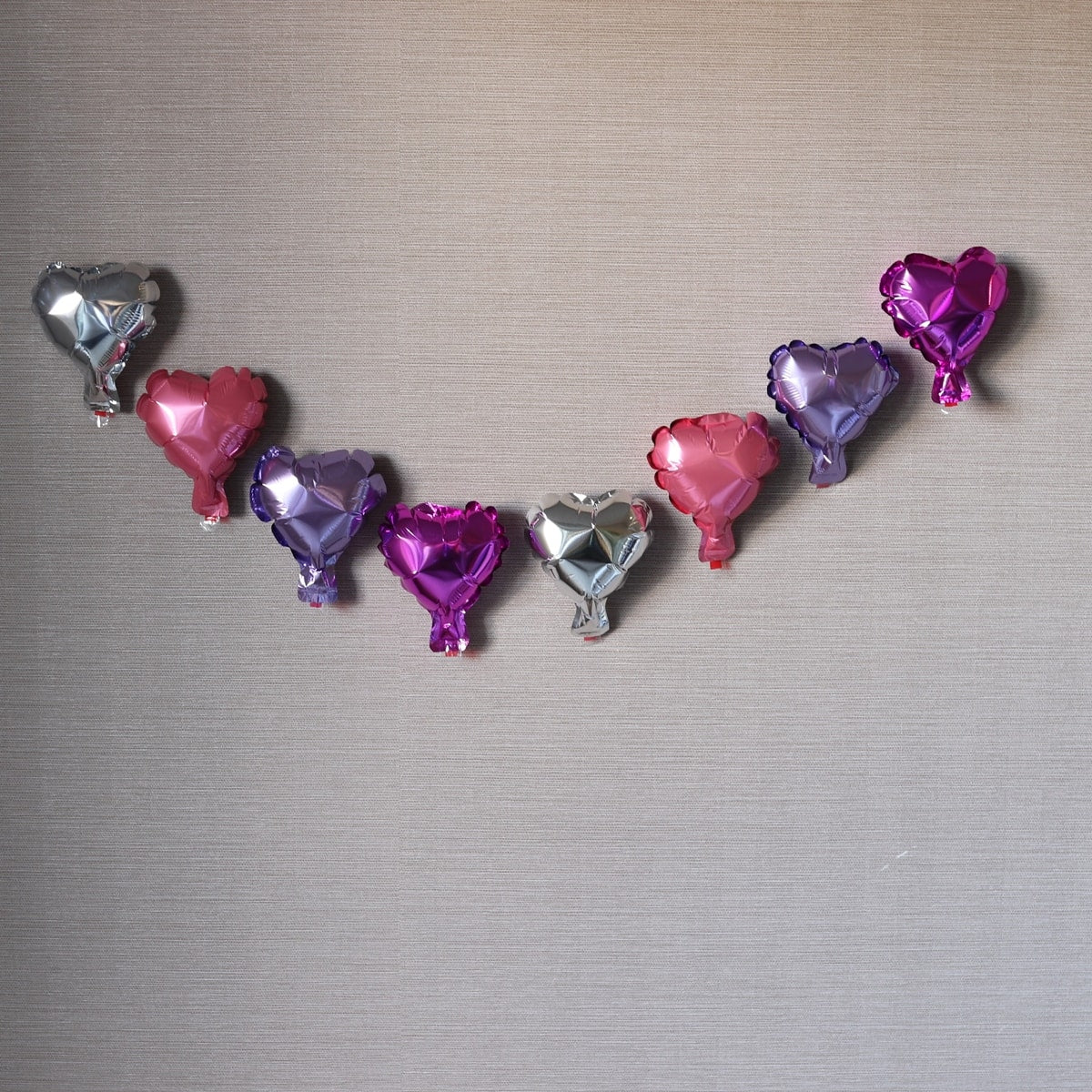 風船 ふうせん アルミバルーン ハート 8P 338165