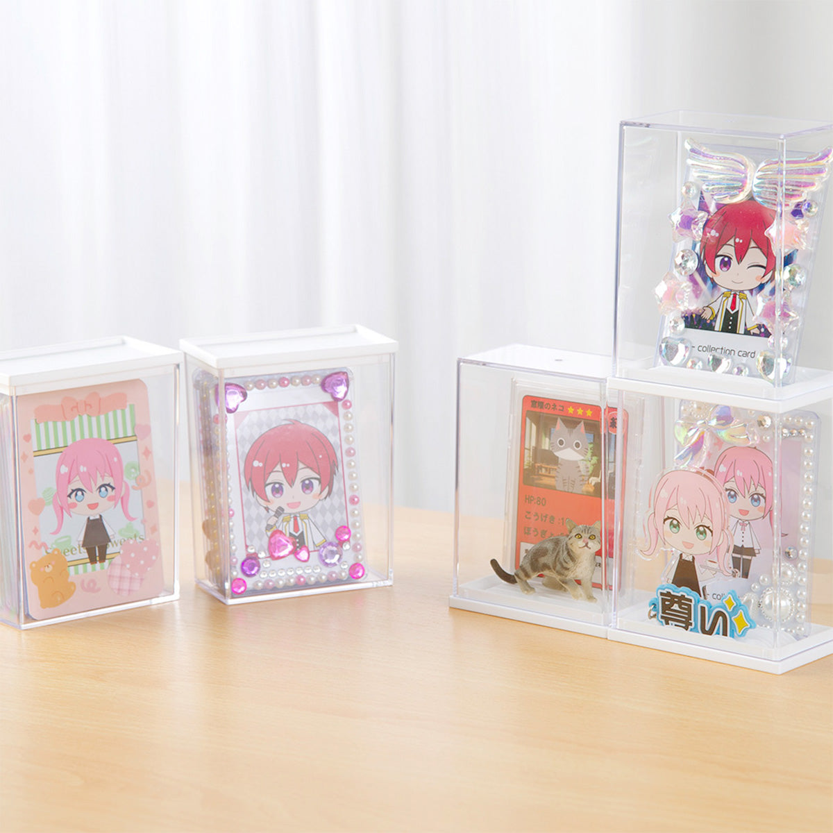 硬質カードケース カード収納ケース カード収納ファイル ディスプレイ 338576