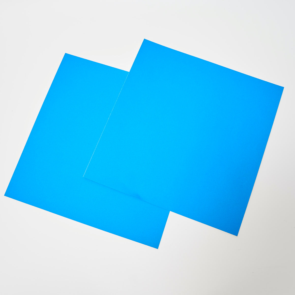 蛍光カッティングシール 2枚 ブルー推し活 /CTS2BL 338641