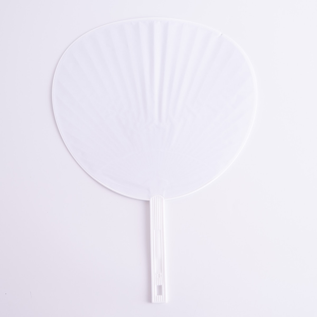 コンサートグッズ ウチワ 団扇 コンサート用デコうちわ ホワイト 338671