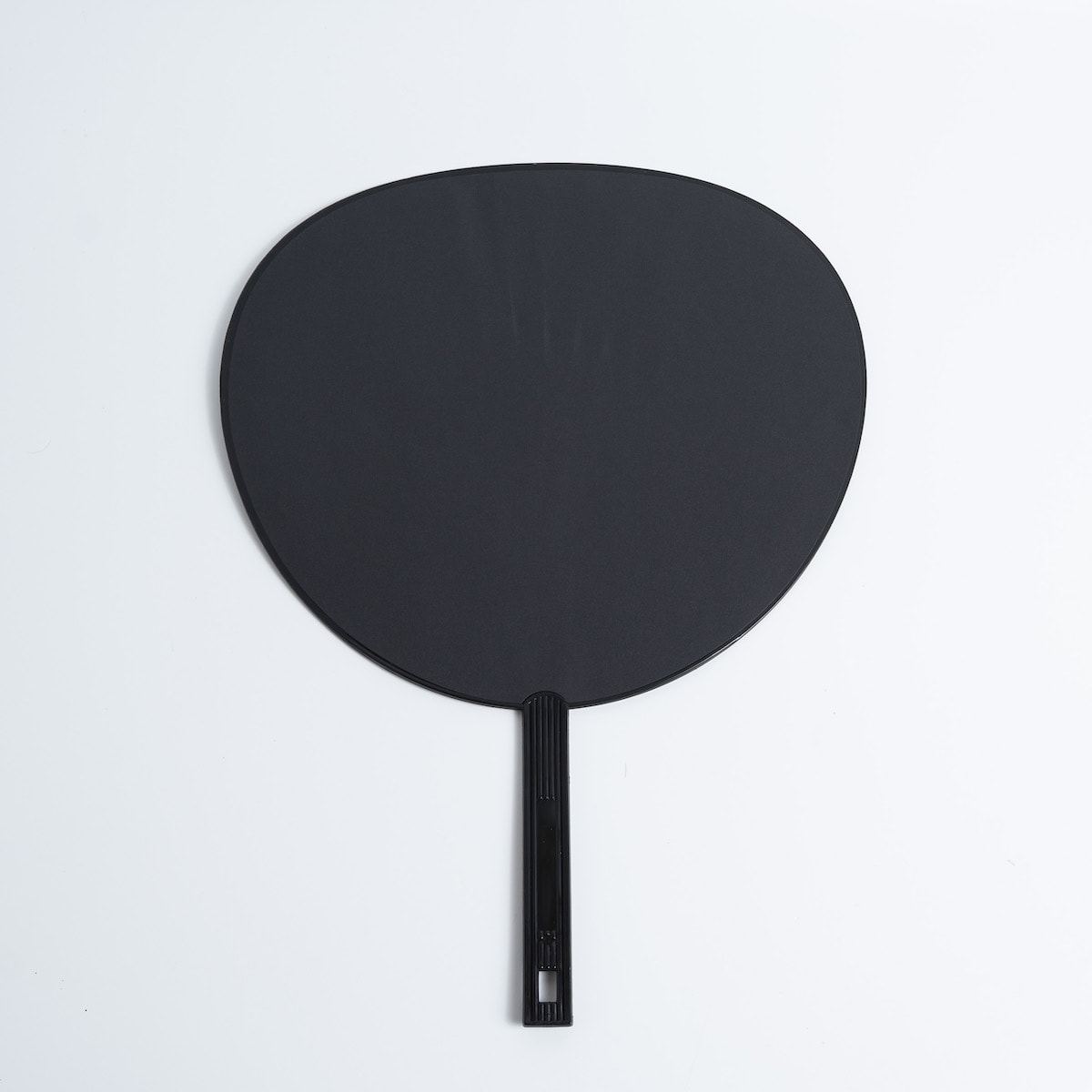 コンサートグッズ ウチワ 団扇 コンサート用デコうちわ ブラック 338676