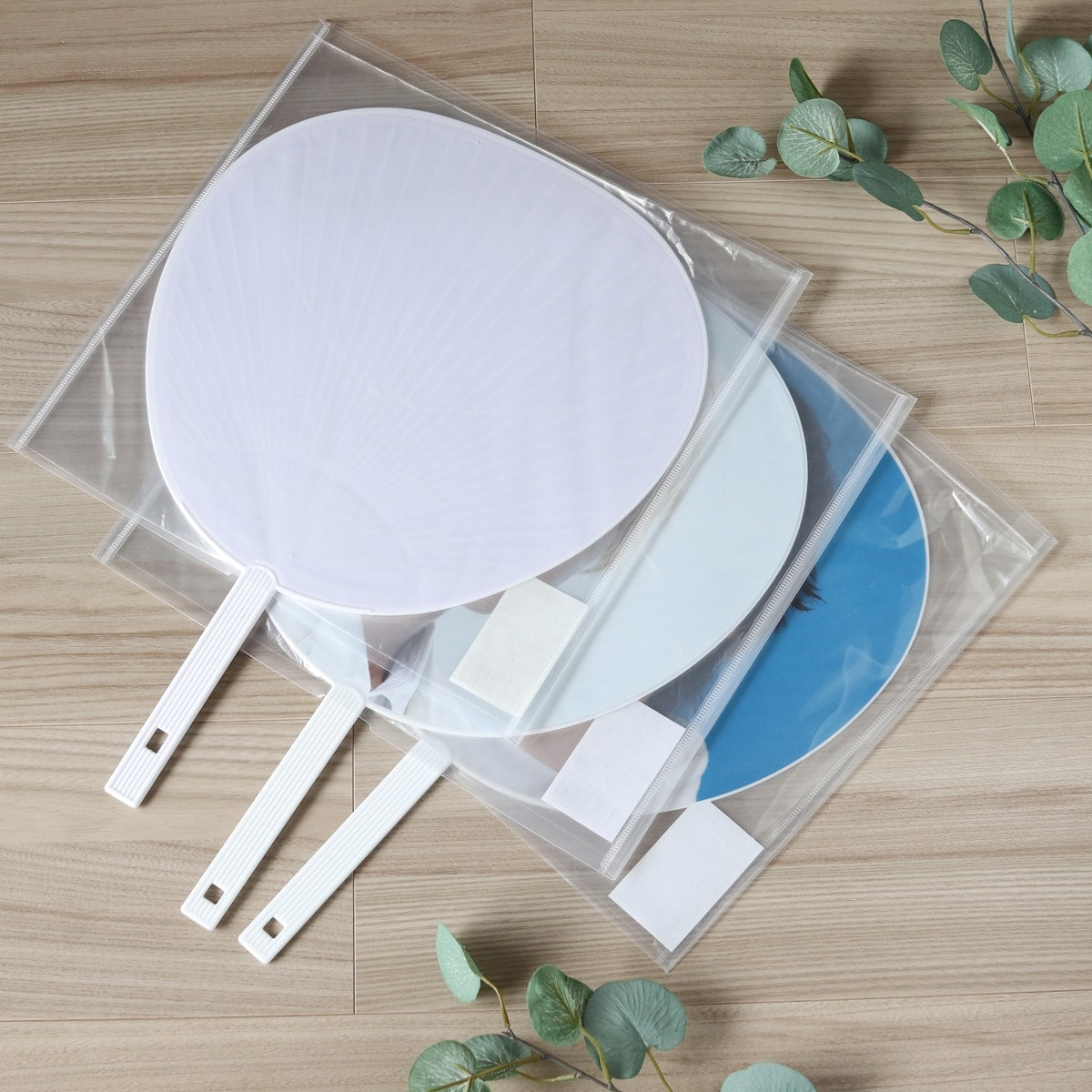 おた活 うちわ収納クリアカバー3枚 338683