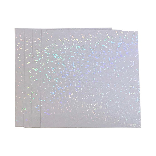 缶バッチ作成キット用透明ホログラムシール 338711