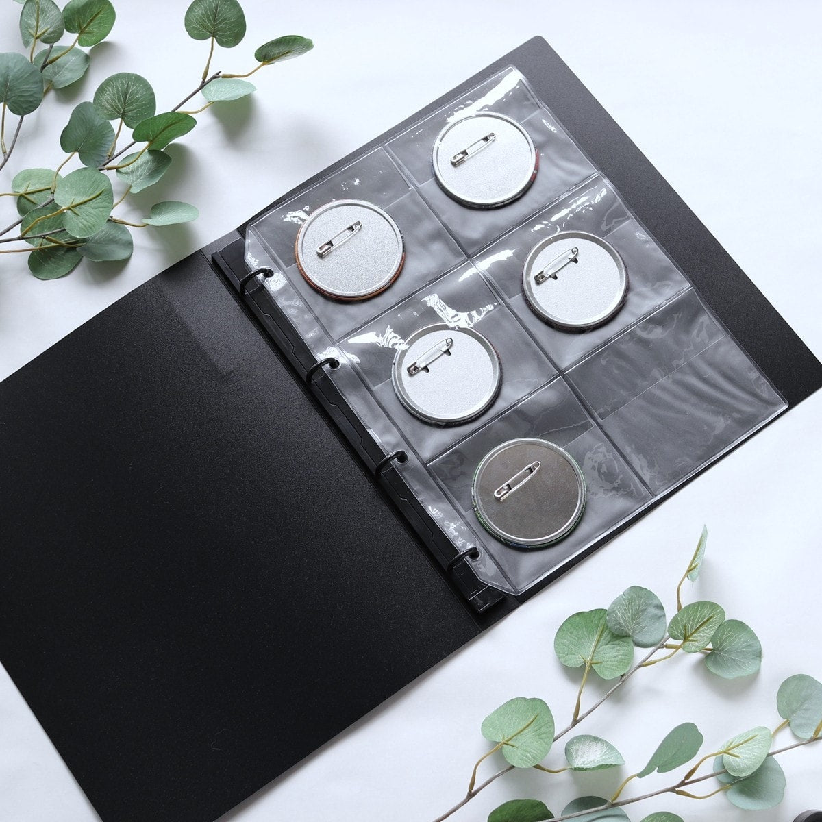 マイコレ 75mm用 缶バッチ収納リフィル オタ活 338752