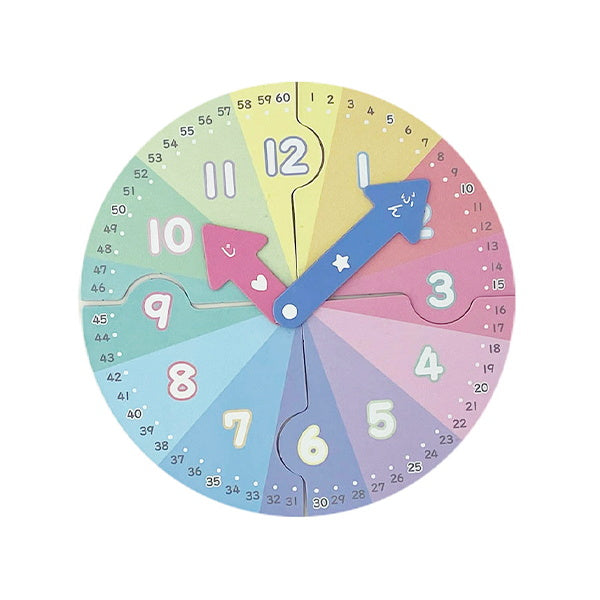 【在庫限り】ダイカットマグネット 時計 6P 339361