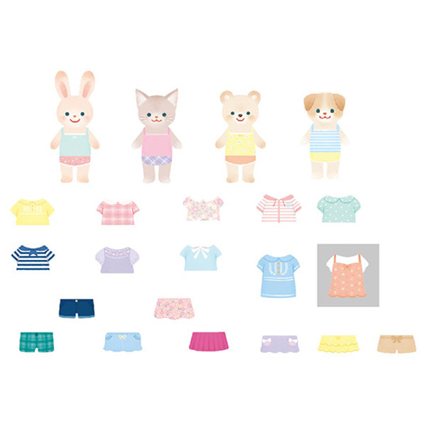 マグネット 磁石 ダイカットマグネット きせかえ 25ピース 339371