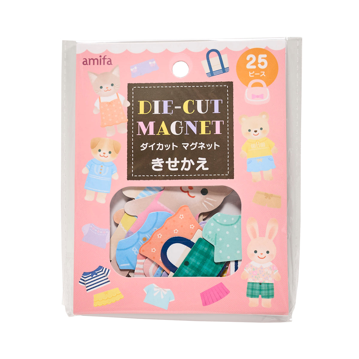 マグネット 磁石 ダイカットマグネット きせかえ 25ピース 339371