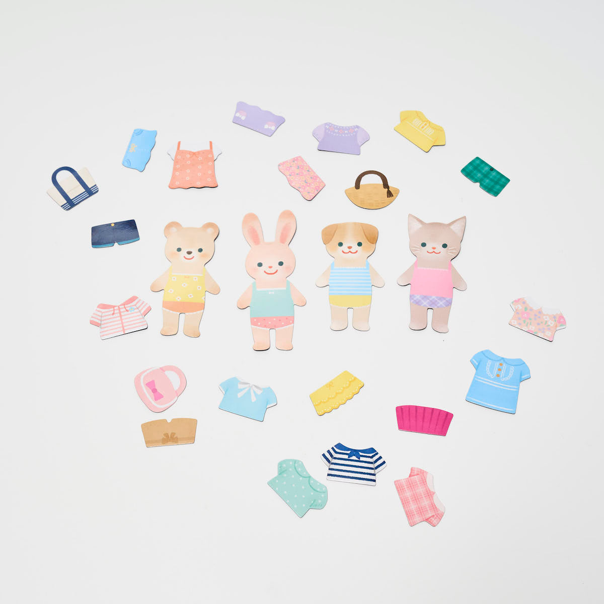 マグネット 磁石 ダイカットマグネット きせかえ 25ピース 339371