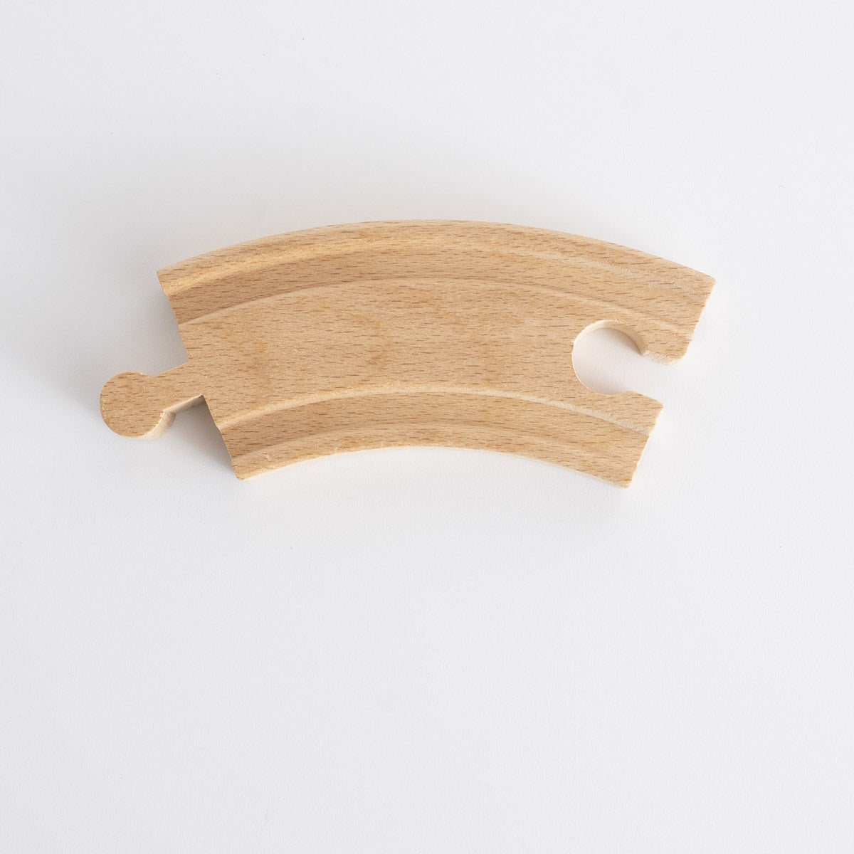 木製汽車 曲線レール2本入 339402