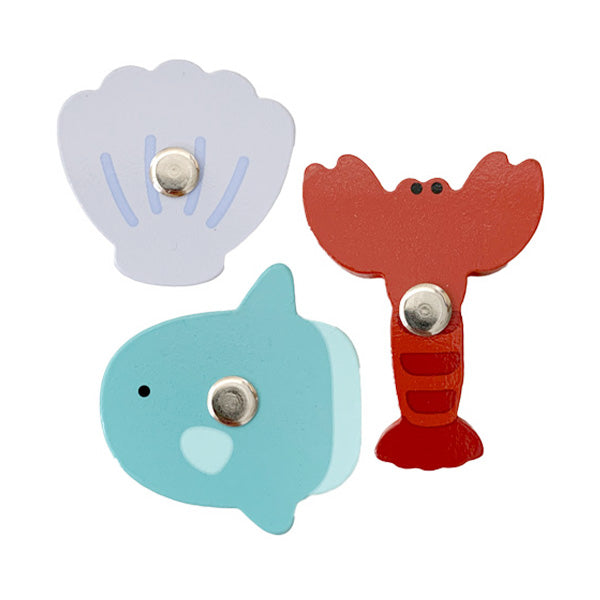 木製お魚つりセット お魚3びきA 339502