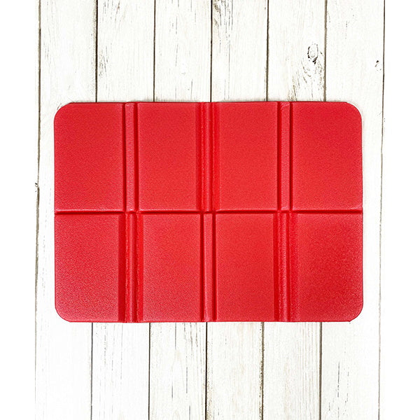 折りたたみレジャーマット 1人用 縦27.5cm×横38.5cm×厚み0.8cm 339562