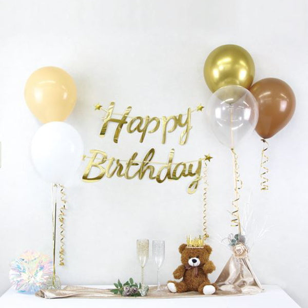 バルーンセット5P ナチュラルA パーティ風船セット 339669