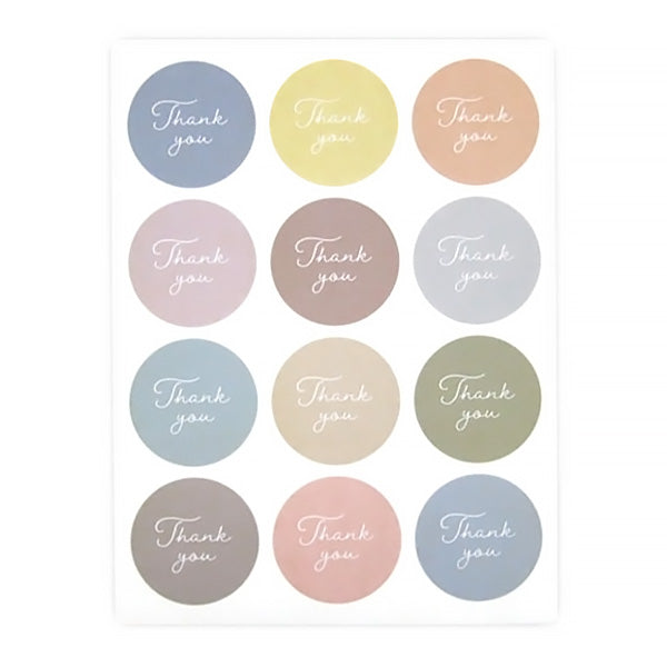 メッセージシール サンキュー 96片 339948