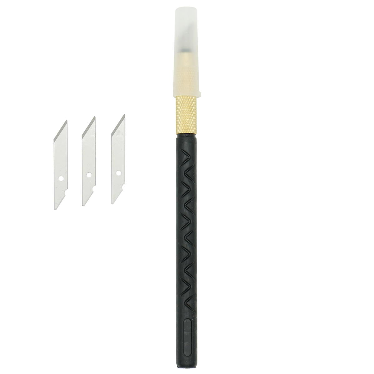 ペーパークラフト用デザインナイフブラック 339974