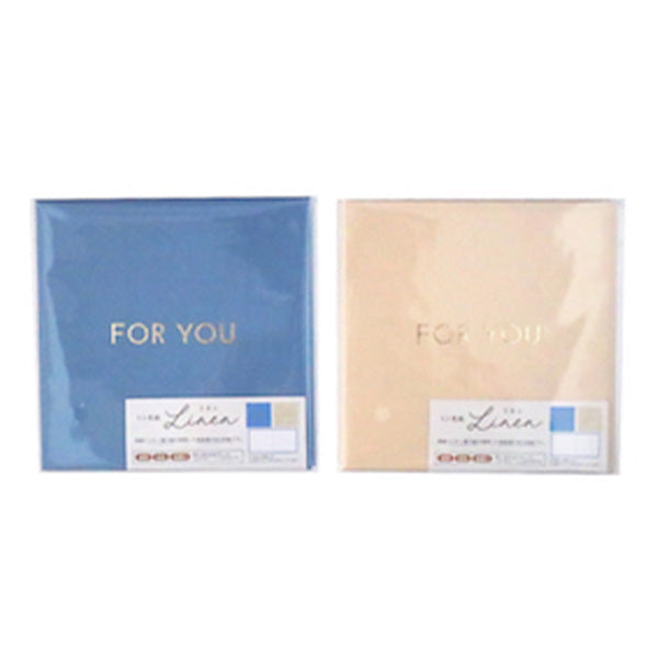 【OUTLET】ミニ色紙 二つ折り リネン 340178