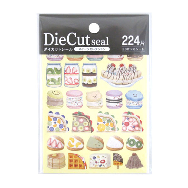 ダイカットシール スイーツセレクション 224片 340210