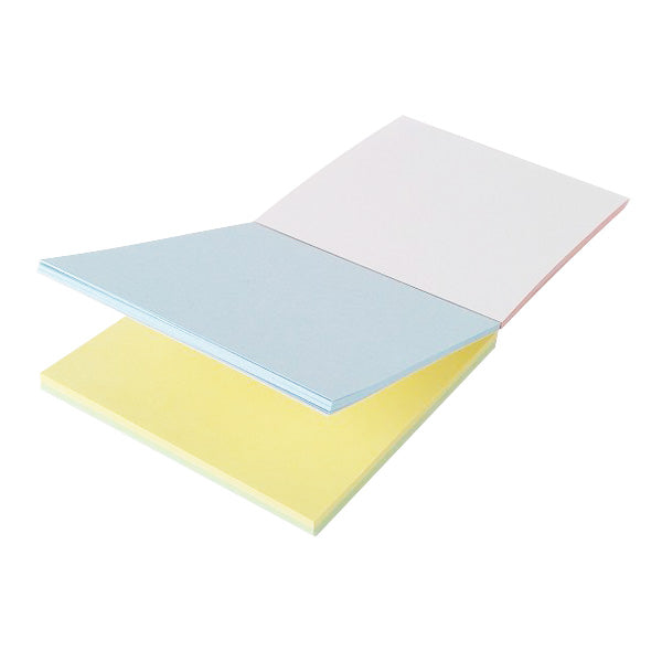 ふせんノート 天のり 75×75mm 4色 80枚 340301