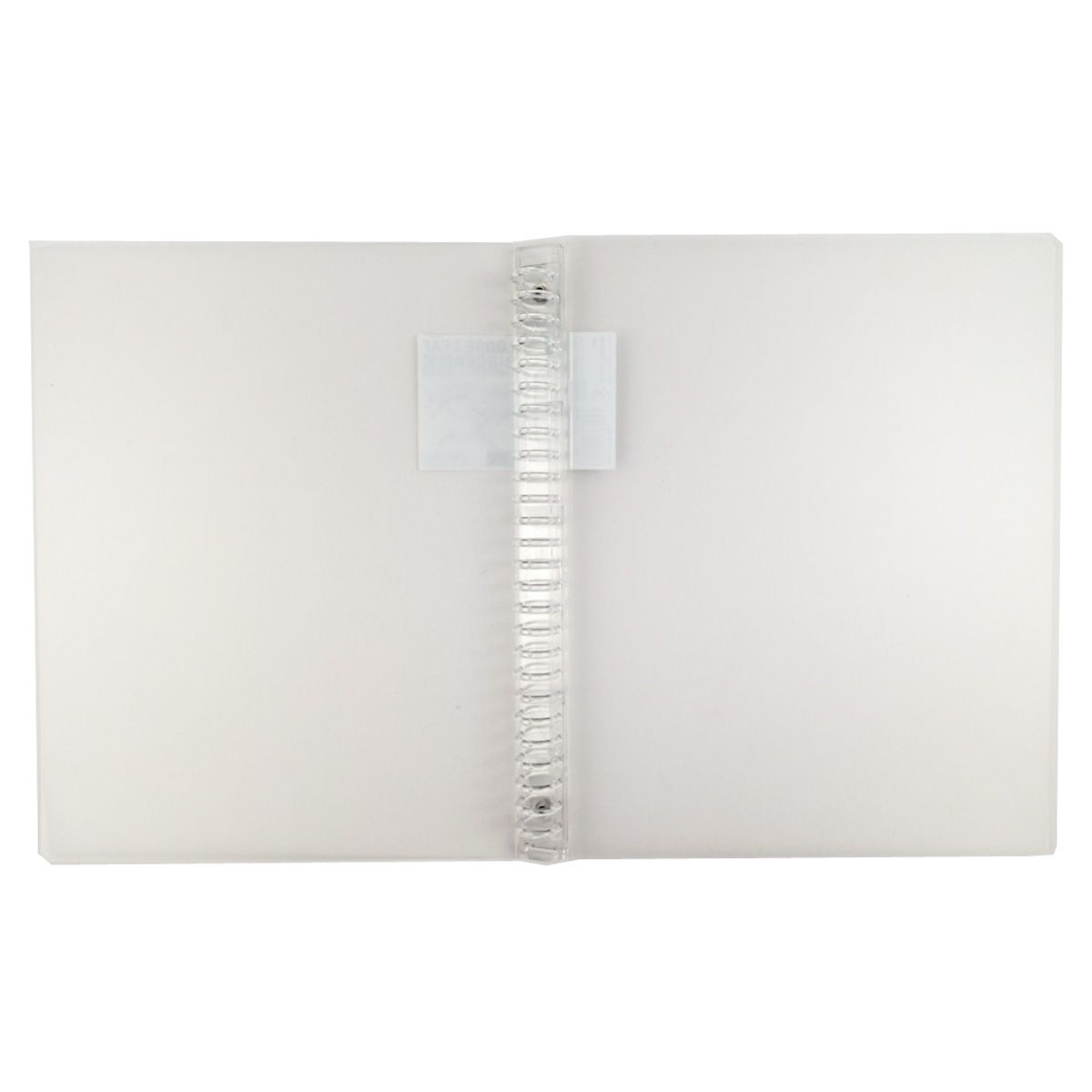 ルーズリーフバインダー ルーズリーフ用バインダーB5 クリア 340342