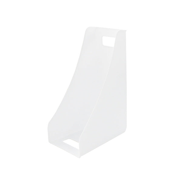 ファイルスタンド ファイル収納ケース バインダーケース 収納スタンドA4・ホワイト 340453