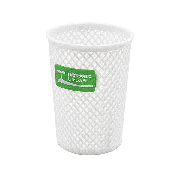 【在庫限り】ペン立て ペンスタンド ゴミ箱型ペンスタンド 8.2×11cm 文房具入れ 340483