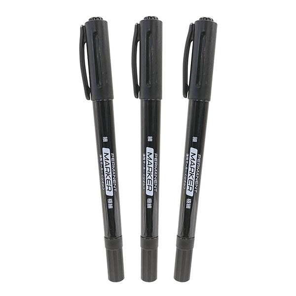 油性ツインマーカー(細/極細)3P 340578