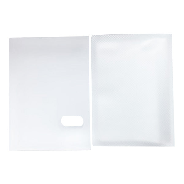 ハガキファイル 48P ケース付 クリア 340614